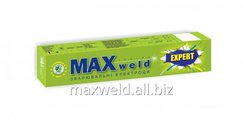 Зварювальні електроди MAXweld Expert д.4 мм 2.5 кг