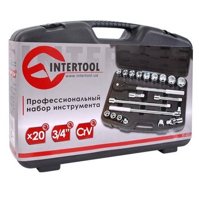 Професійний набір інструментів Intertool ET-6023
